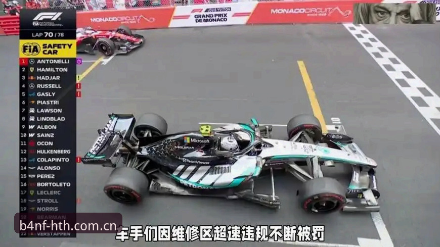 华体会最新动态 F1摩纳哥站维修区集体超速事件详解:0.1公里/小时引发的连锁反应